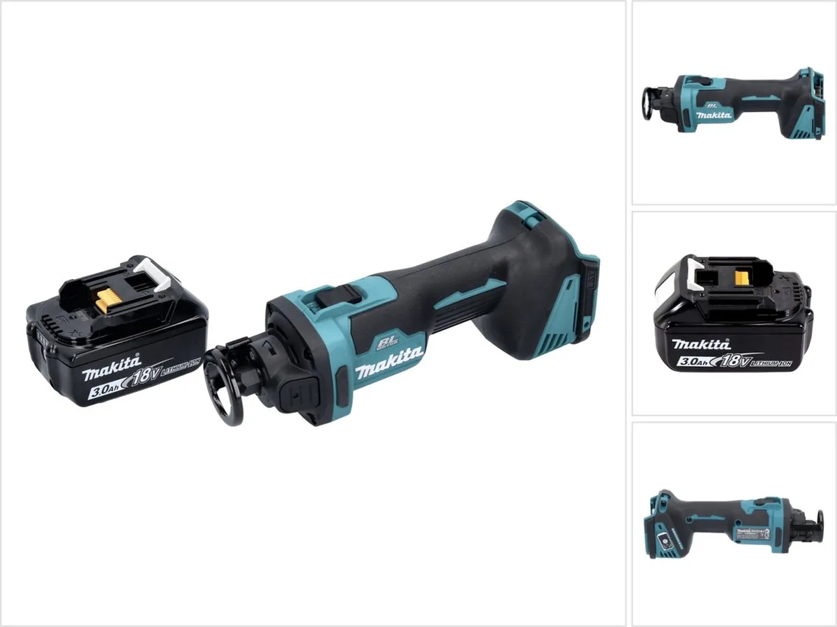 Makita DCO 181 F1 Accu-Roterende Snijder 18V 32.000 tpm