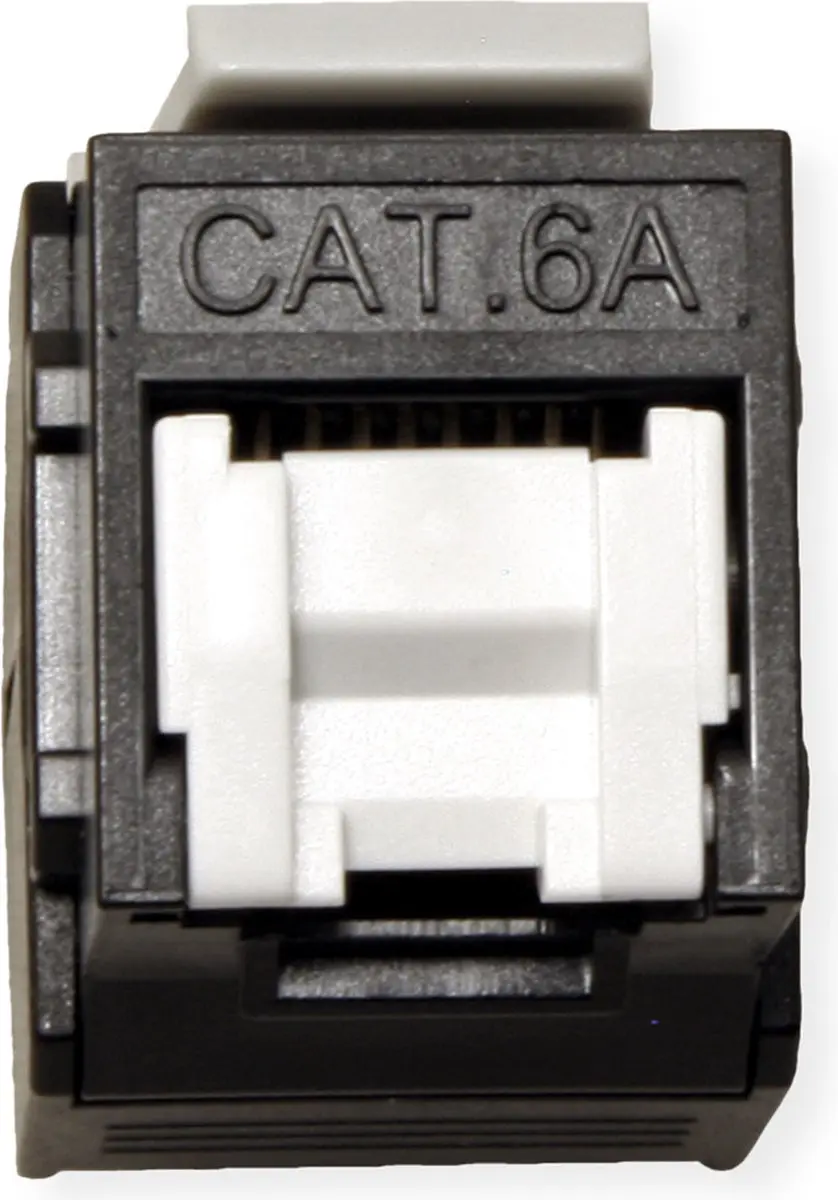 Roline Cat.6A Keystone RJ45 - Zwart - afbeelding 6 van 6