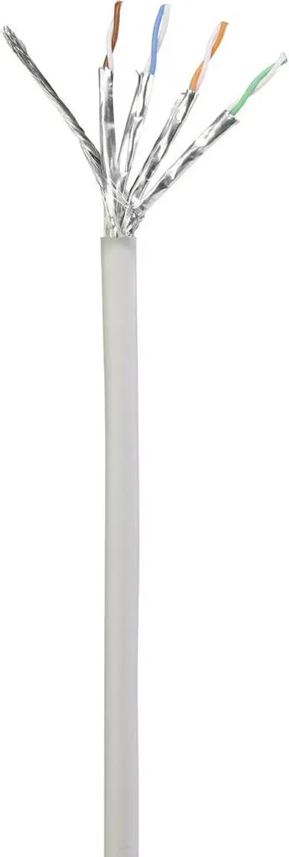 Renkforce RF-5043948 Netwerkkabel CAT 6A S/FTP 10m - Grijs