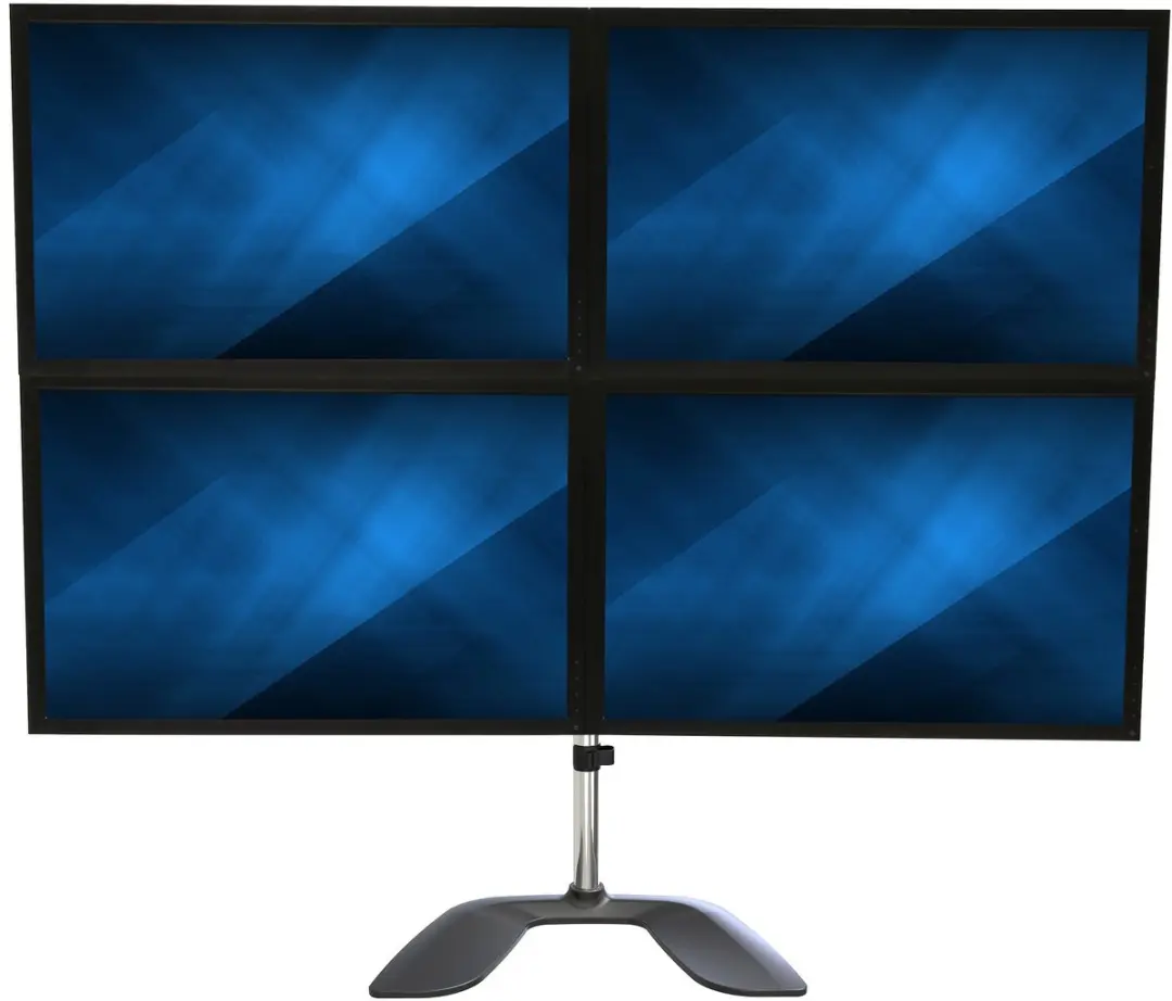 Startech Monitorarm QuadSS ARMQUADSS - 4x tot 32" - Zwart-Grijs
