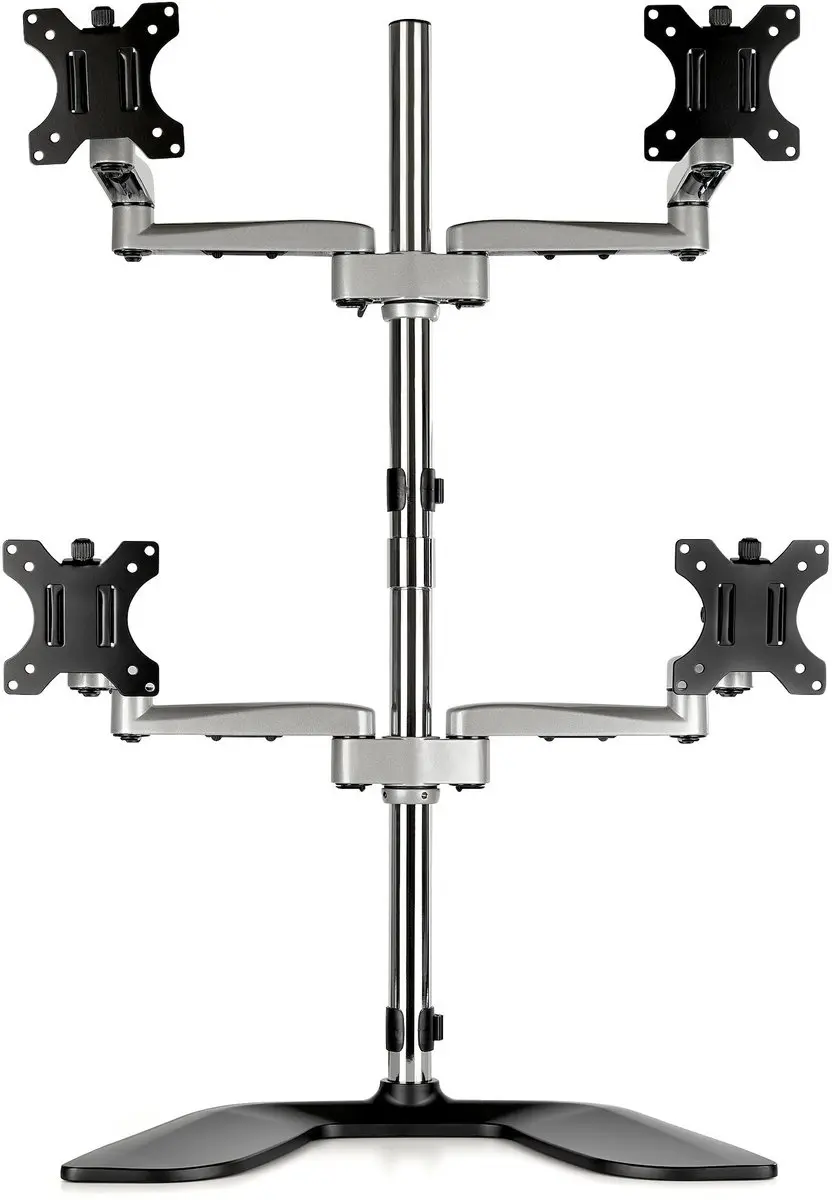 Startech Monitorarm QuadSS ARMQUADSS - 4x tot 32" - Zwart-Grijs