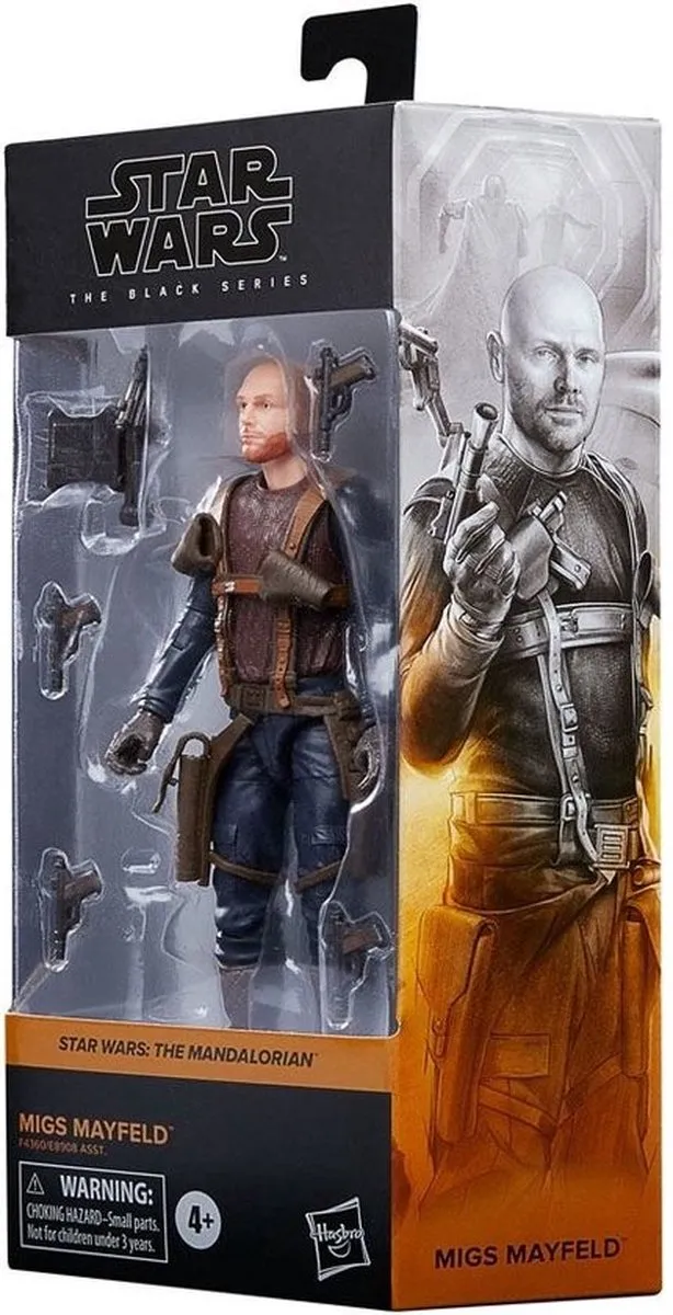 Star Wars The Mandalorian Migs Mayfeld Speelfiguur F43605X2 - Multikleur