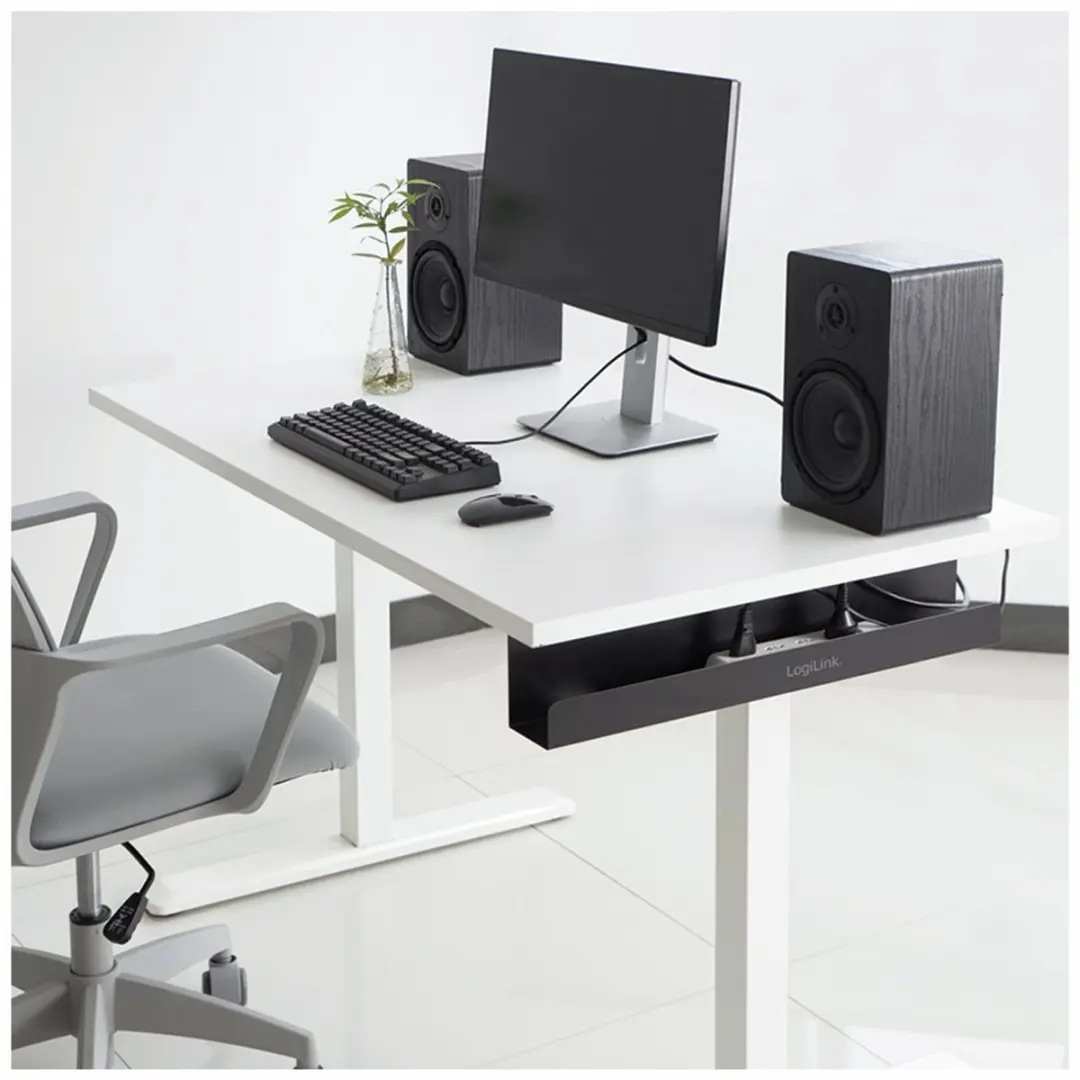 Logilink KAB0070 Kabelgoot - Zwart