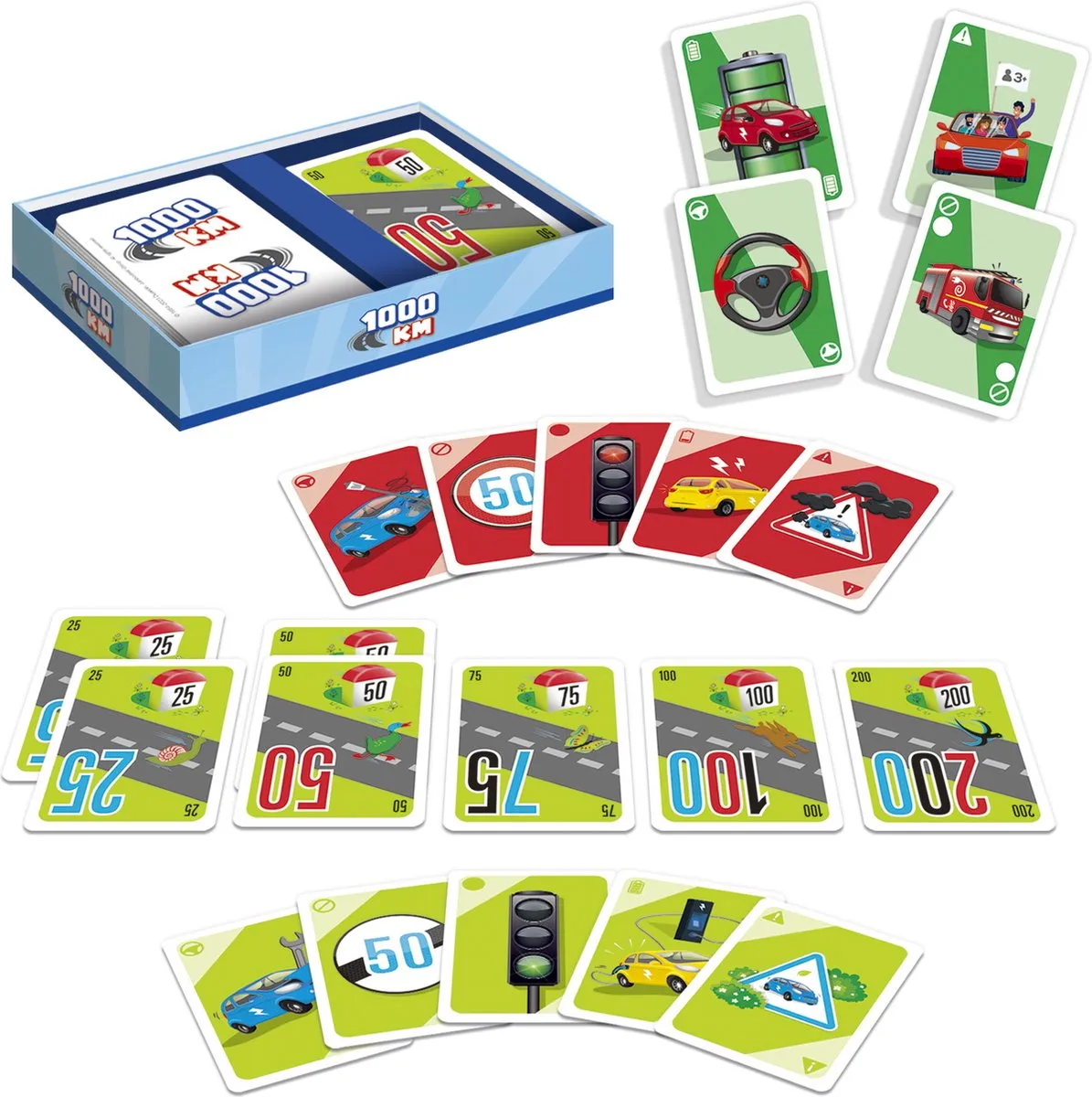 Jumbo 1000KM Bordspel - 2-4 Spelers