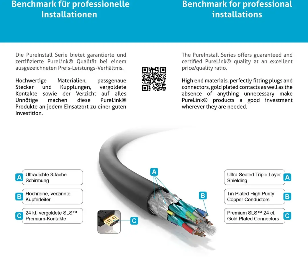 Scanpart HDMI Kabel High Speed Ethernet 5m - Zwart