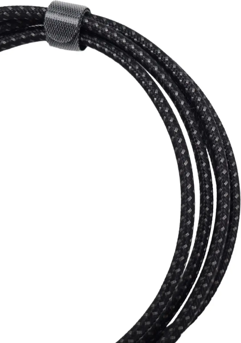NÖRDIC USBC-N2100 USB-C Kabel 240W - 1m - Zwart - afbeelding 6 van 6