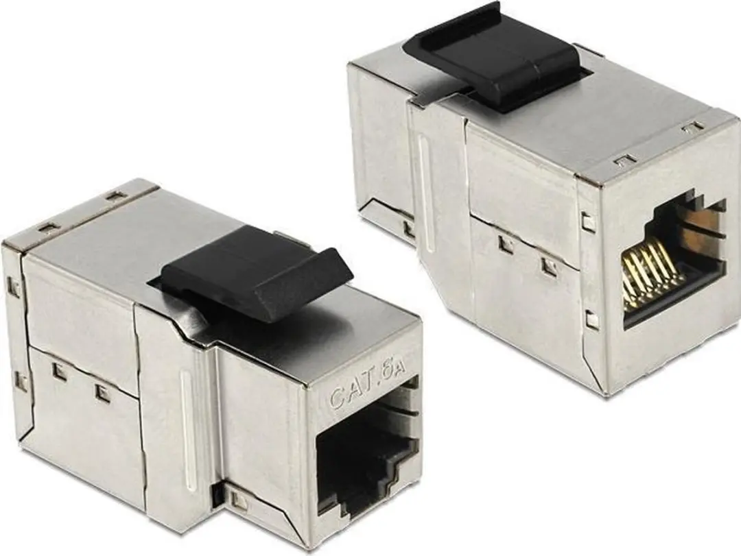 Delock Keystone RJ45 Module CAT6a Afgeschermd
