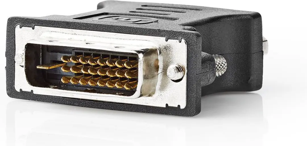 Nedis DVI-D naar VGA Adapter 24+1-Pins - Zwart