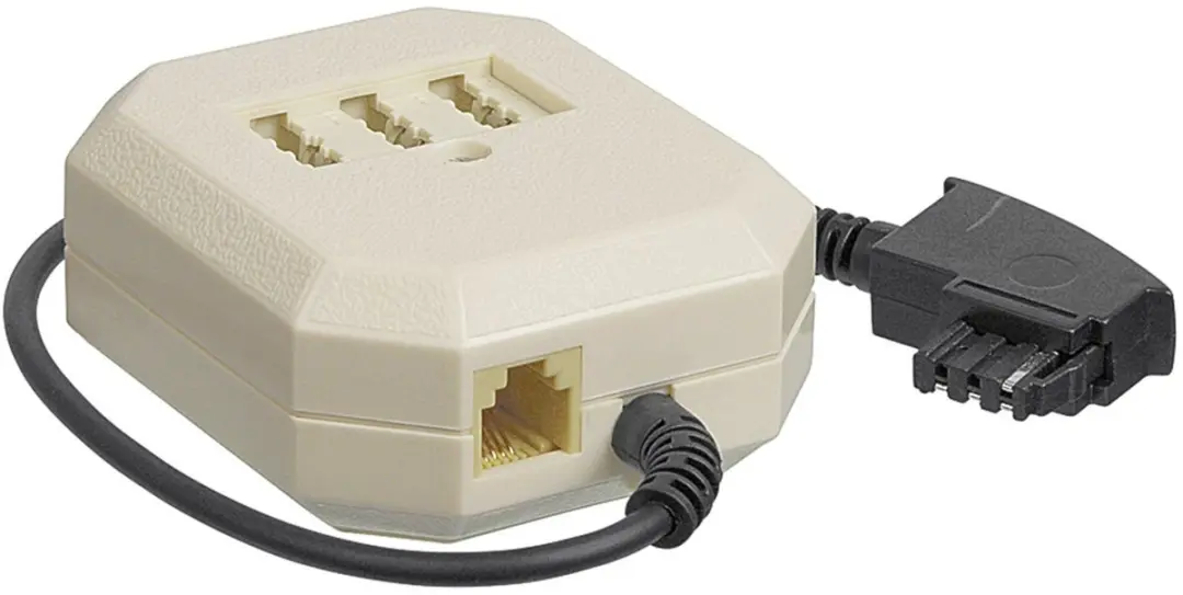 Goobay TAE-F Aansluitbox - 2x TAE-F + TAE-N + RJ11 - 10 Stuks