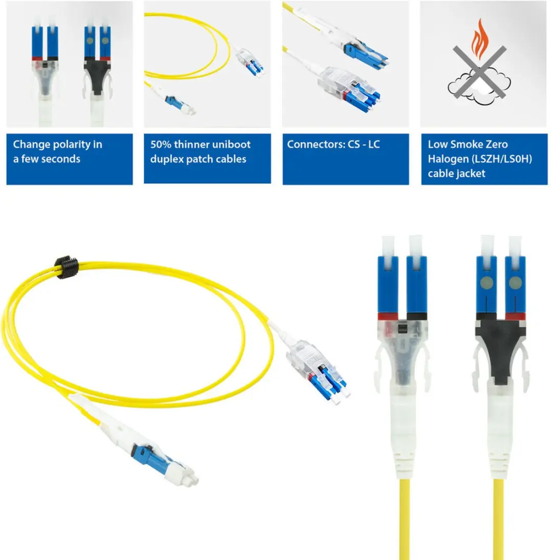ACT RL1107 Glasvezel Patchkabel Singlemode OS2 - 7m - Blauw