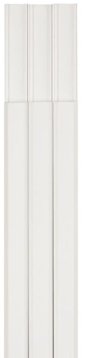 Hama Zelfklevende Kabelgoot Hoekig 100x2.1x1cm - 3 Stuks