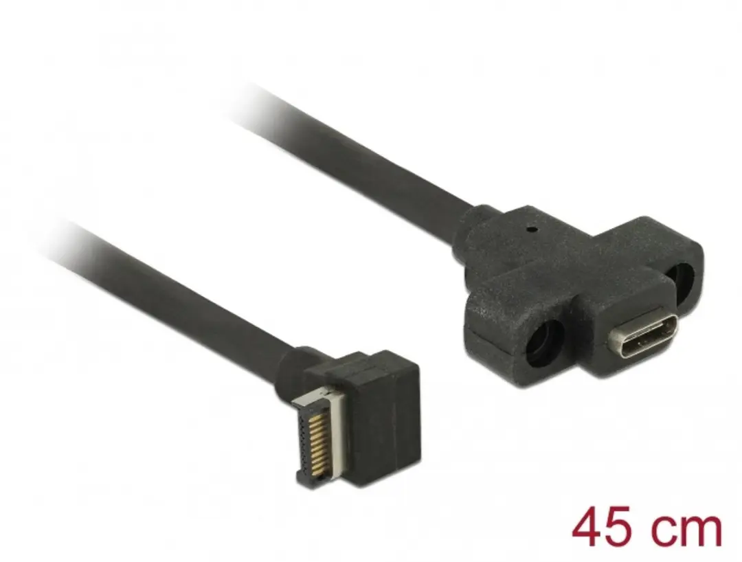 Delock USB 3.1 Gen 2 Kabel A naar Type-C 45cm