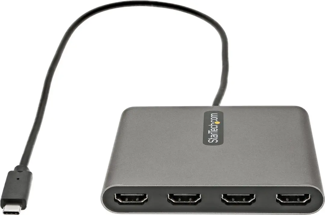 Startech USBC2HD4 USB-C naar HDMI Kabel - Grijs