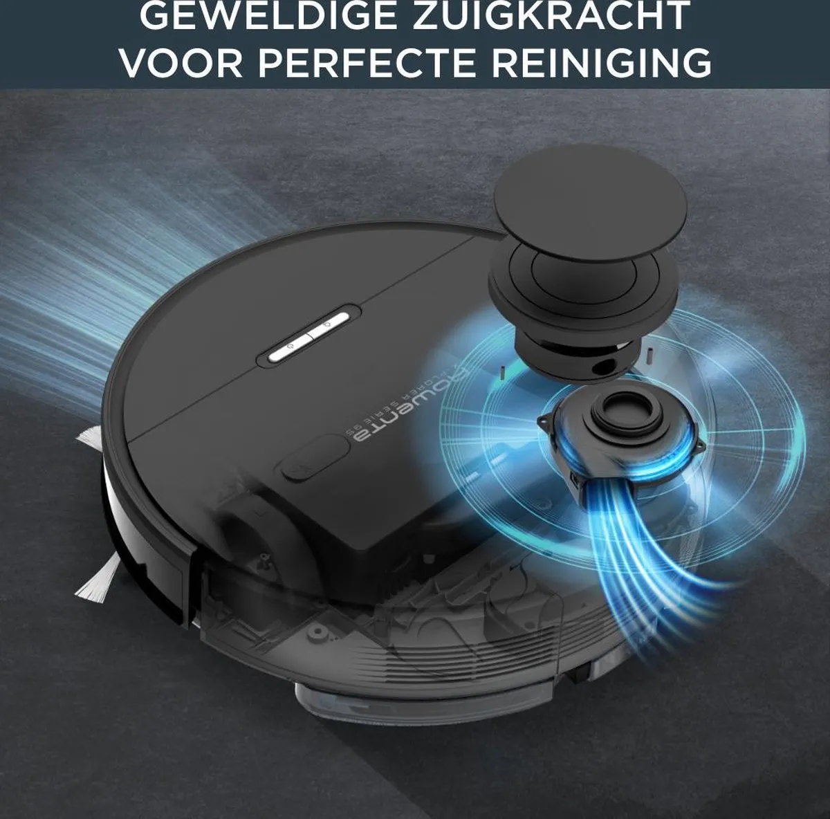 Rowenta Explorer 95 RR7975 Robotstofzuiger - Zwart