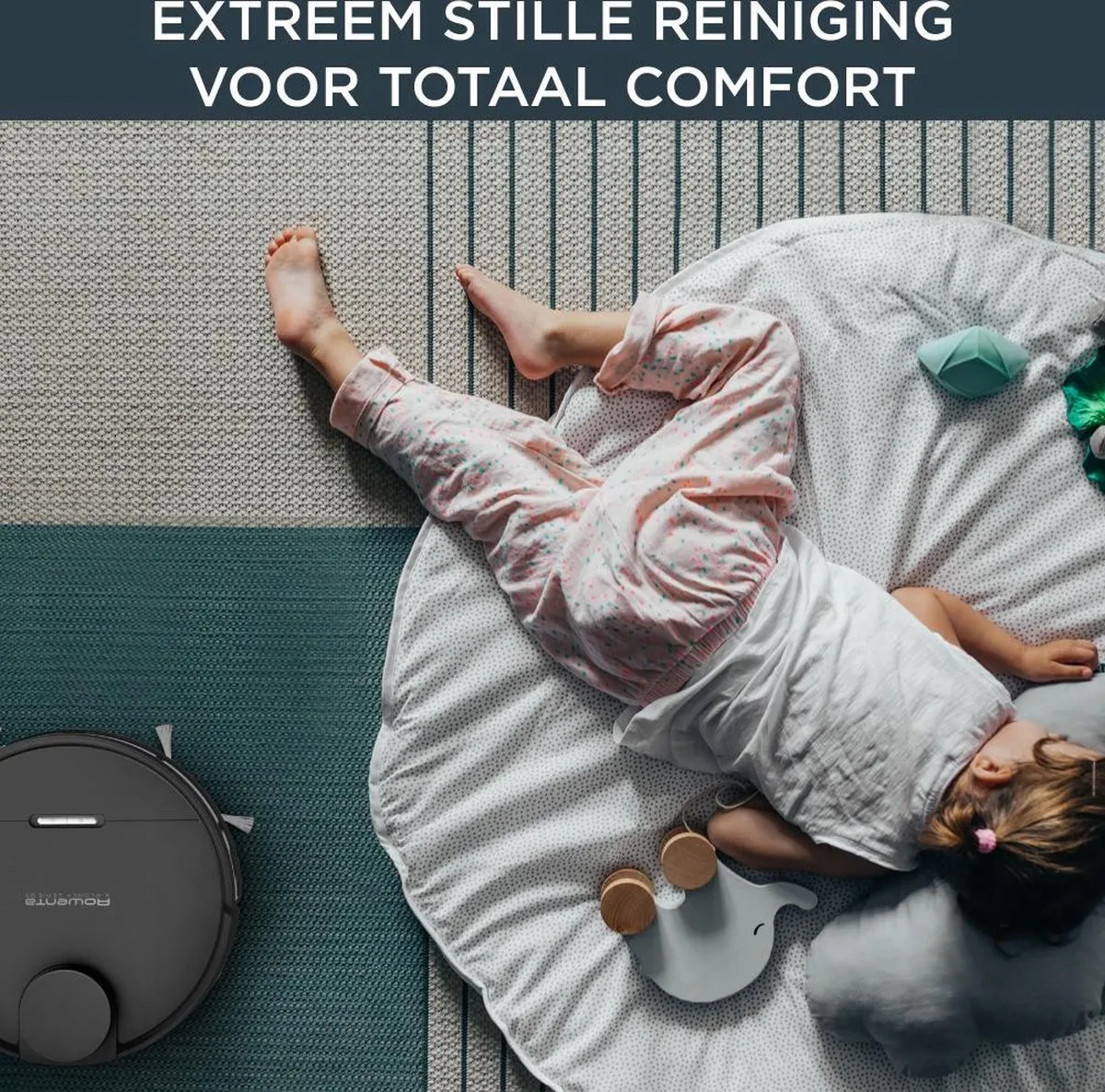 Rowenta Explorer 95 RR7975 Robotstofzuiger - Zwart