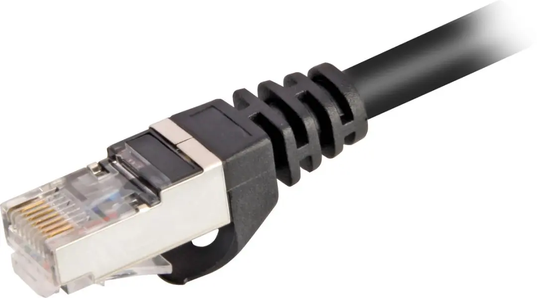 Sharkoon Patchkabel RJ45 Cat.6 S/FTP 20cm - Zwart