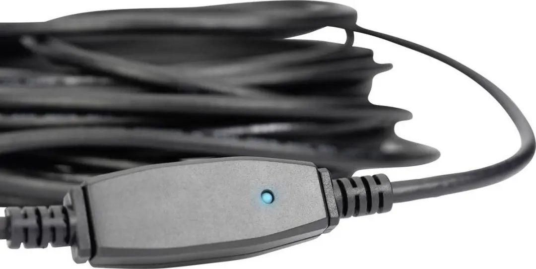 Digitus DA-73106 USB 3.2 Gen1 Kabel - USB-A naar USB-A - 15m - Zwart