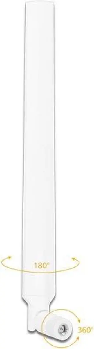 Delock LTE Antenne Omnidirectioneel SMA(m) 0-4 dBi - Wit