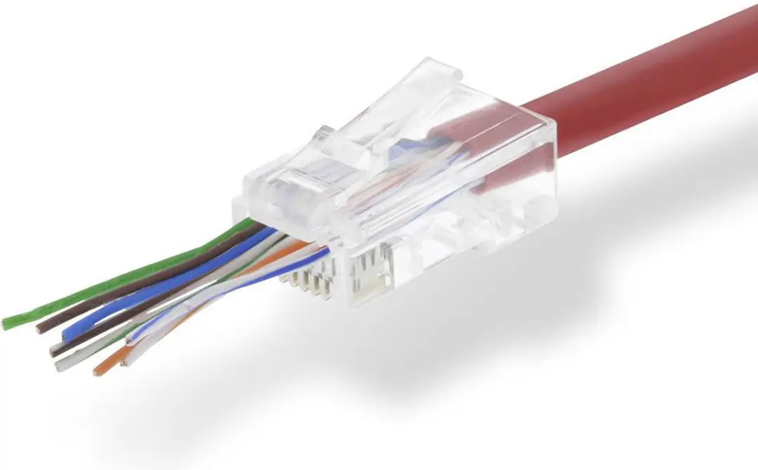 Nedis RJ45 Pass Through Connector CAT5 - Verguld - 10 Stuks
