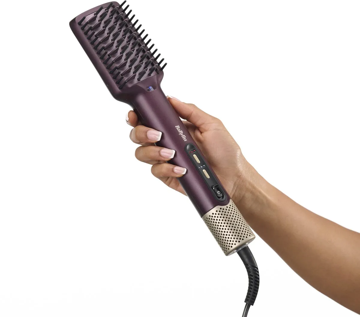 Babyliss Air Power Smooth AS6400E Föhnborstel - 900W - Paars