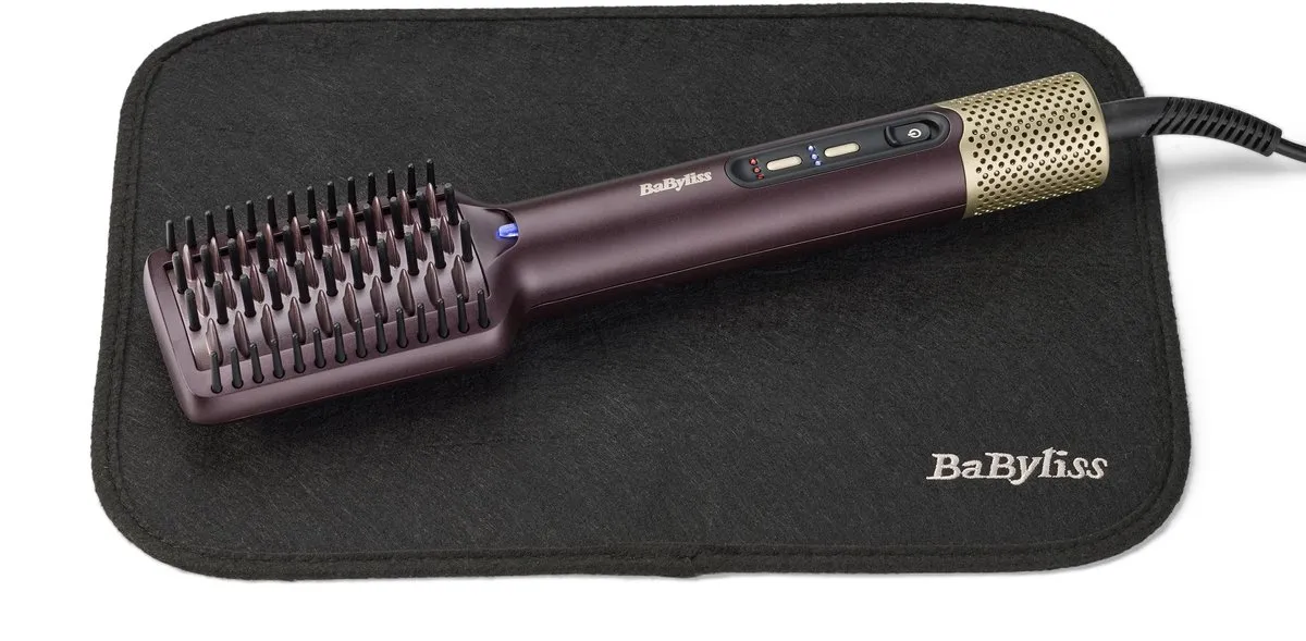 Babyliss Air Power Smooth AS6400E Föhnborstel - 900W - Paars