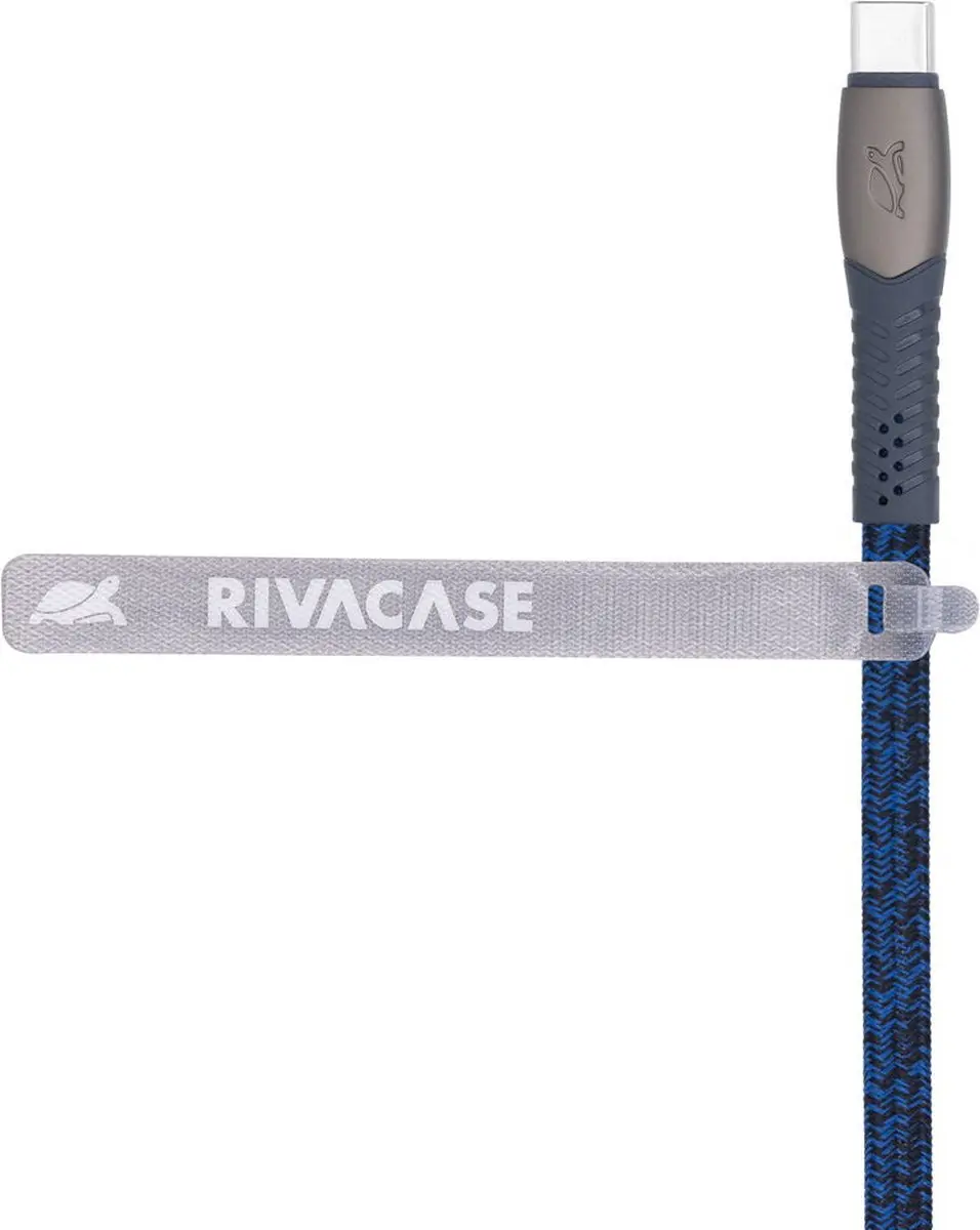 Rivacase PS6105 USB-C Kabel 1,2m - Wit