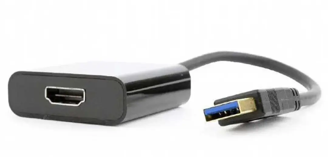 Gembird USB naar HDMI Display Adapter - Zwart