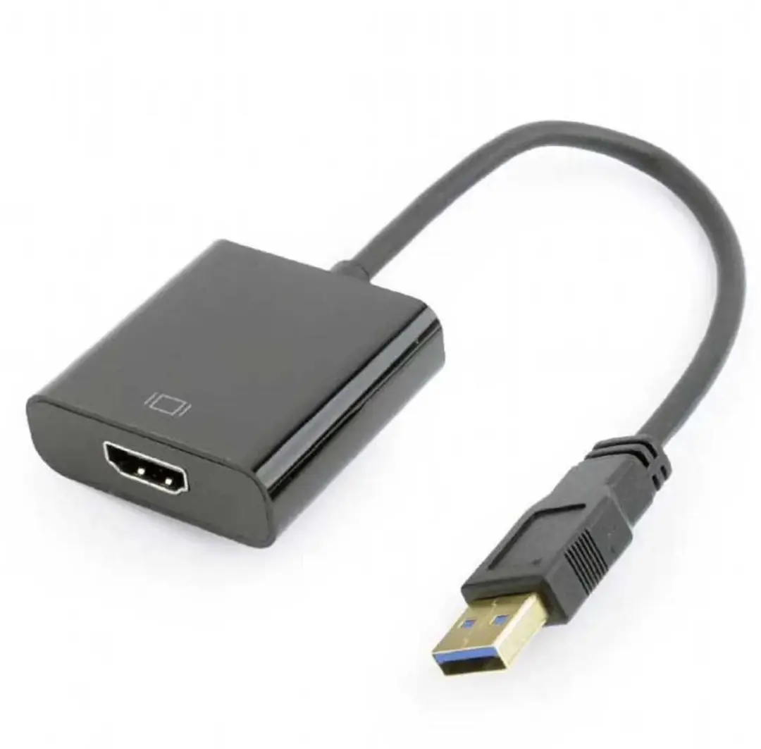 Gembird USB naar HDMI Display Adapter - Zwart