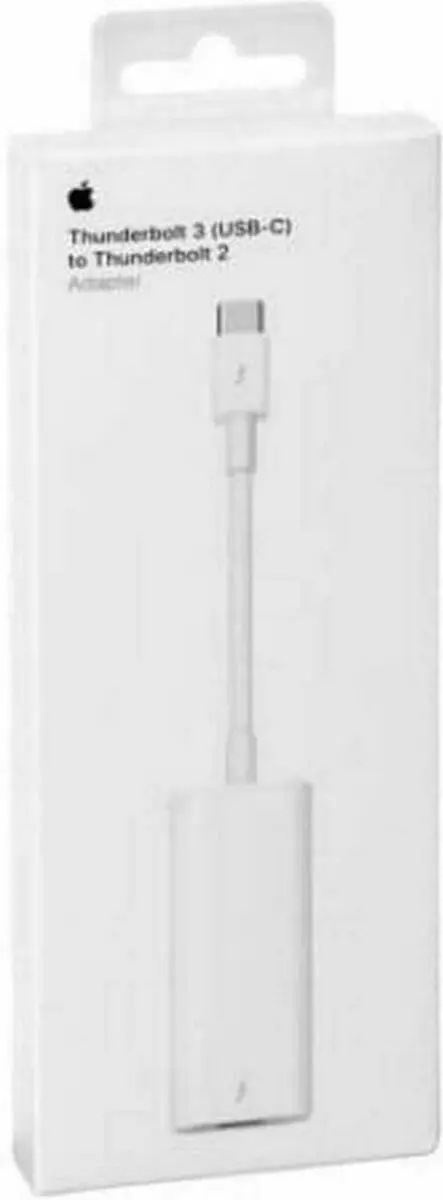 Apple Thunderbolt 3 naar 2 Adapter MMEL2ZM/A - USB-C naar Mini DisplayPort - Wit