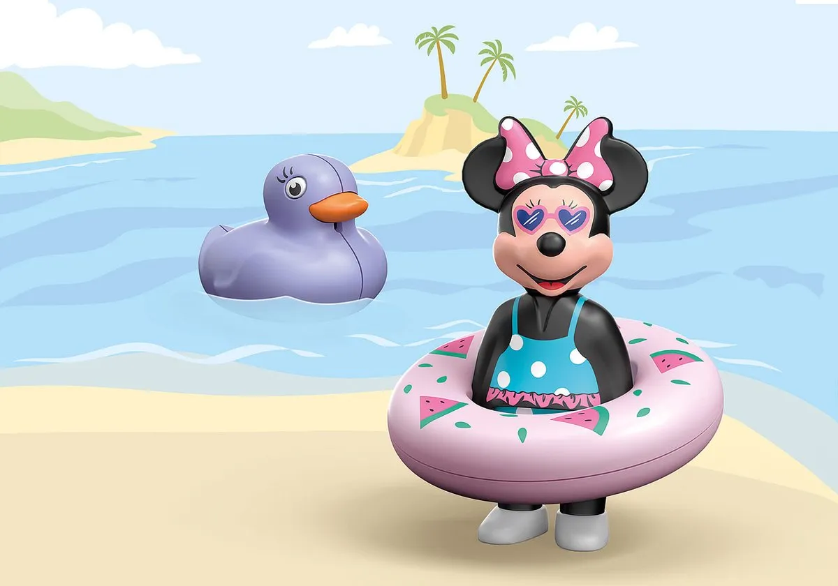 Playmobil 1.2.3 Disney Minnie Stranduitstapje 71416 - Multikleur - afbeelding 6 van 6