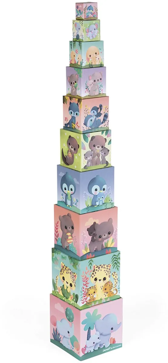 Janod Stapeltoren Schattige Dieren