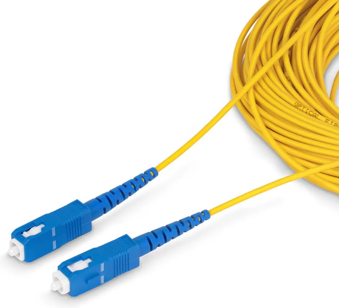 Startech SPSMSCSC-OS2-30M Glasvezelkabel SC-SC 30m - Geel