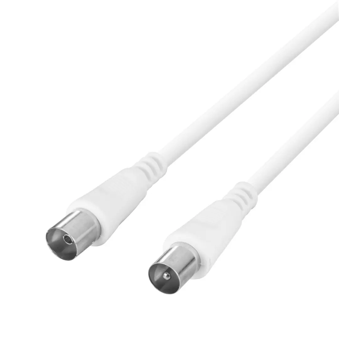 Deltaco AN-105 Antennekabel 75 Ohm - 5m Wit
