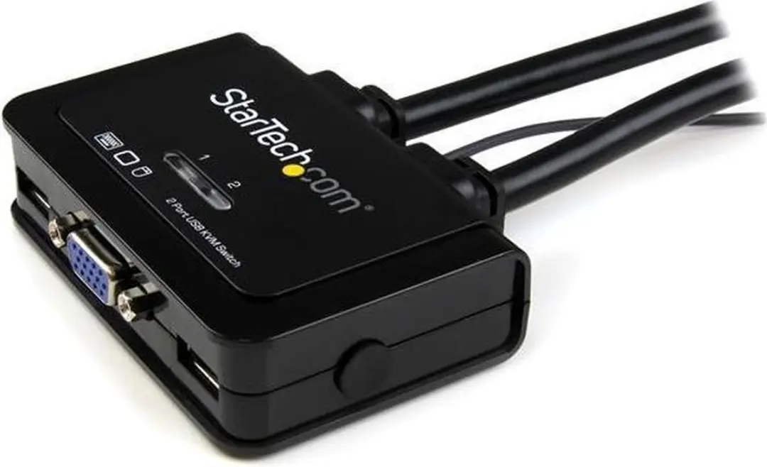 Startech SV211USB KVM-Schakelaar - Zwart