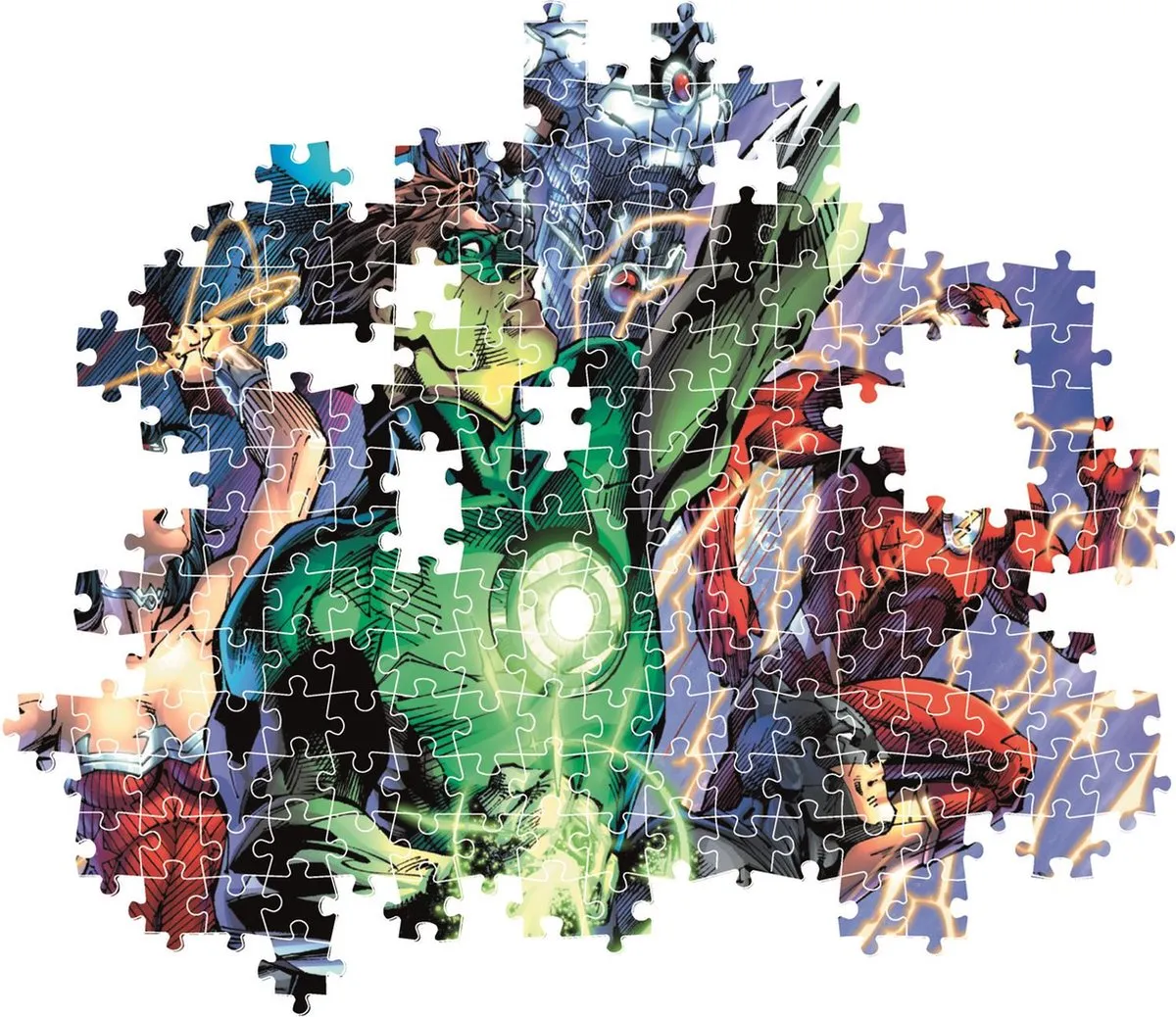 Clementoni DC Comics Puzzel 500 Stukjes Multicolor
