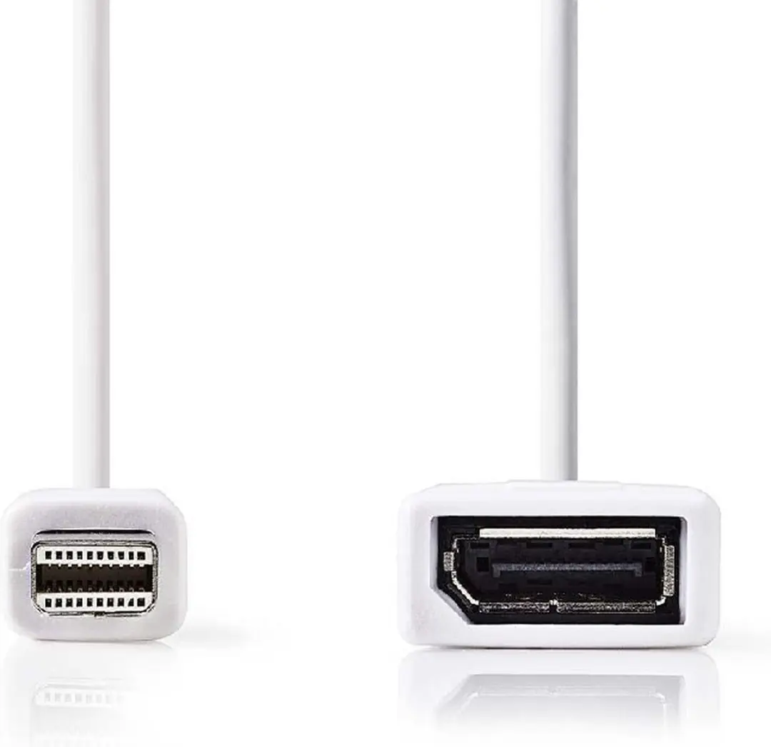 Nedis Mini DisplayPort-Kabel CCGB37450WT02 - 0,2m - Wit