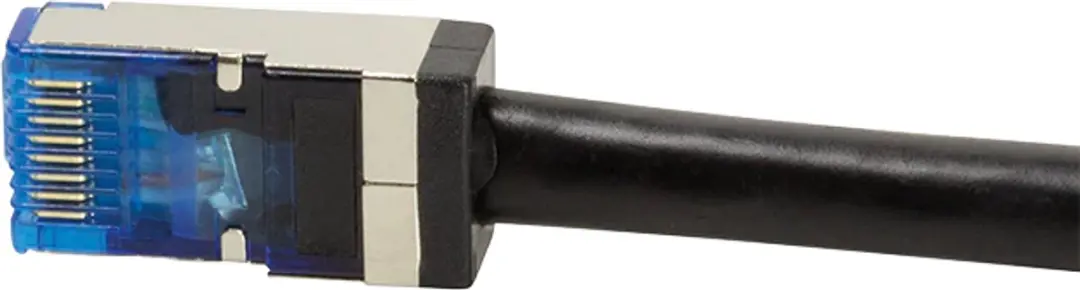Logilink CQ7093S Netwerkkabel CAT 6A 10m - Zwart