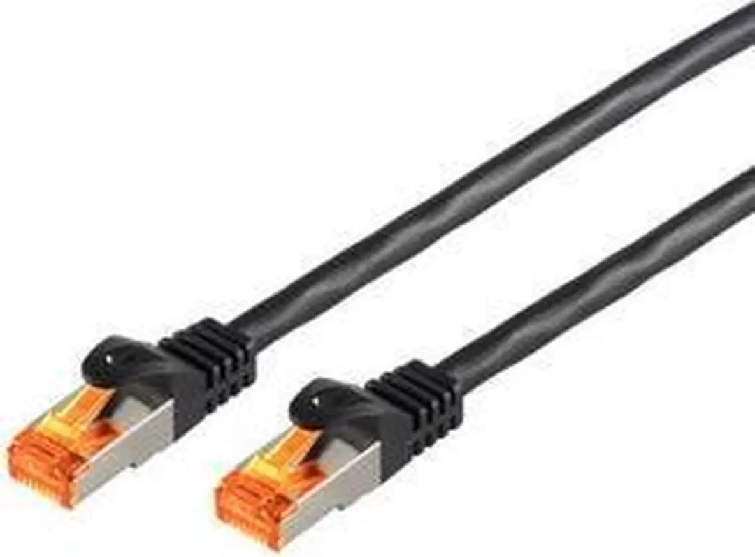 Logilink CQ7093S Netwerkkabel CAT 6A 10m - Zwart