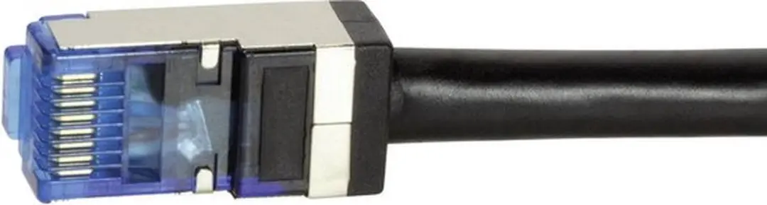 Logilink CQ7093S Netwerkkabel CAT 6A 10m - Zwart