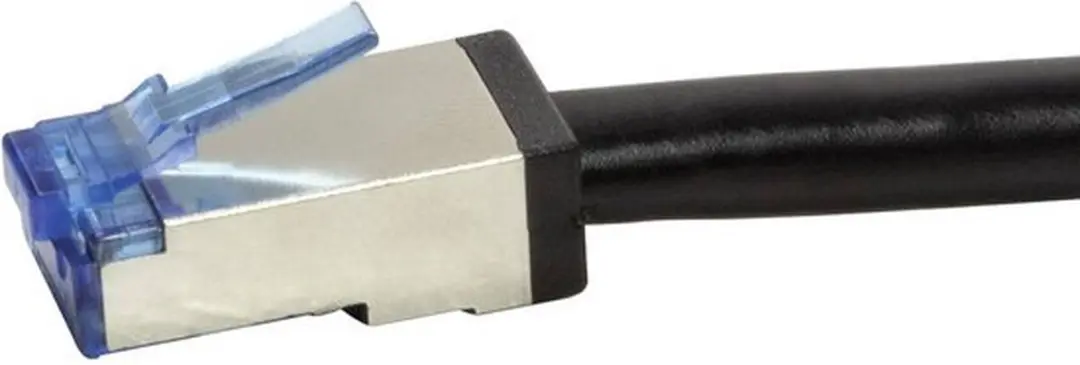 Logilink CQ7093S Netwerkkabel CAT 6A 10m - Zwart