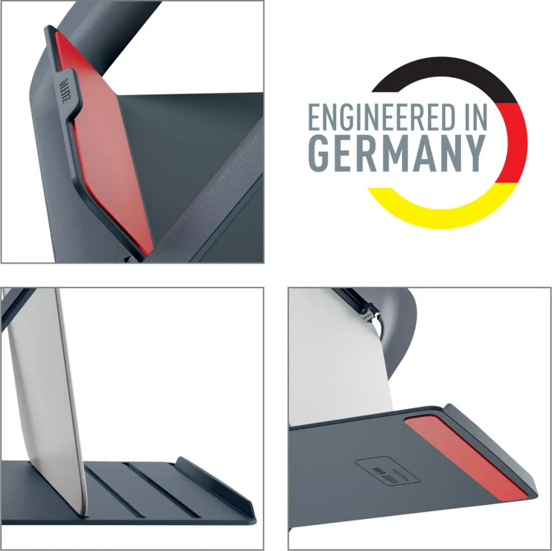 Leitz Ergo Cosy Laptopstandaard 13-17" - Grijs