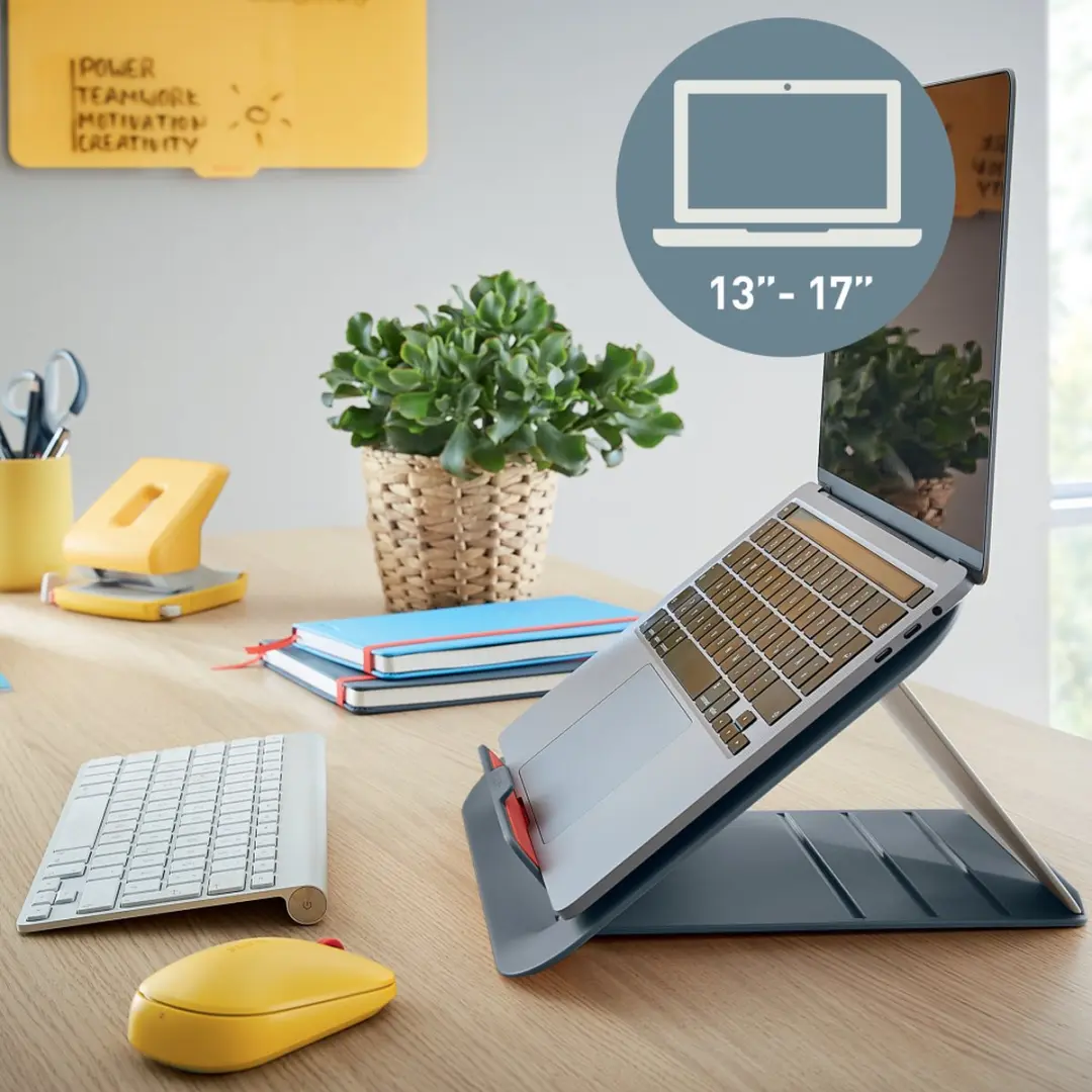 Leitz Ergo Cosy Laptopstandaard 13-17" - Grijs