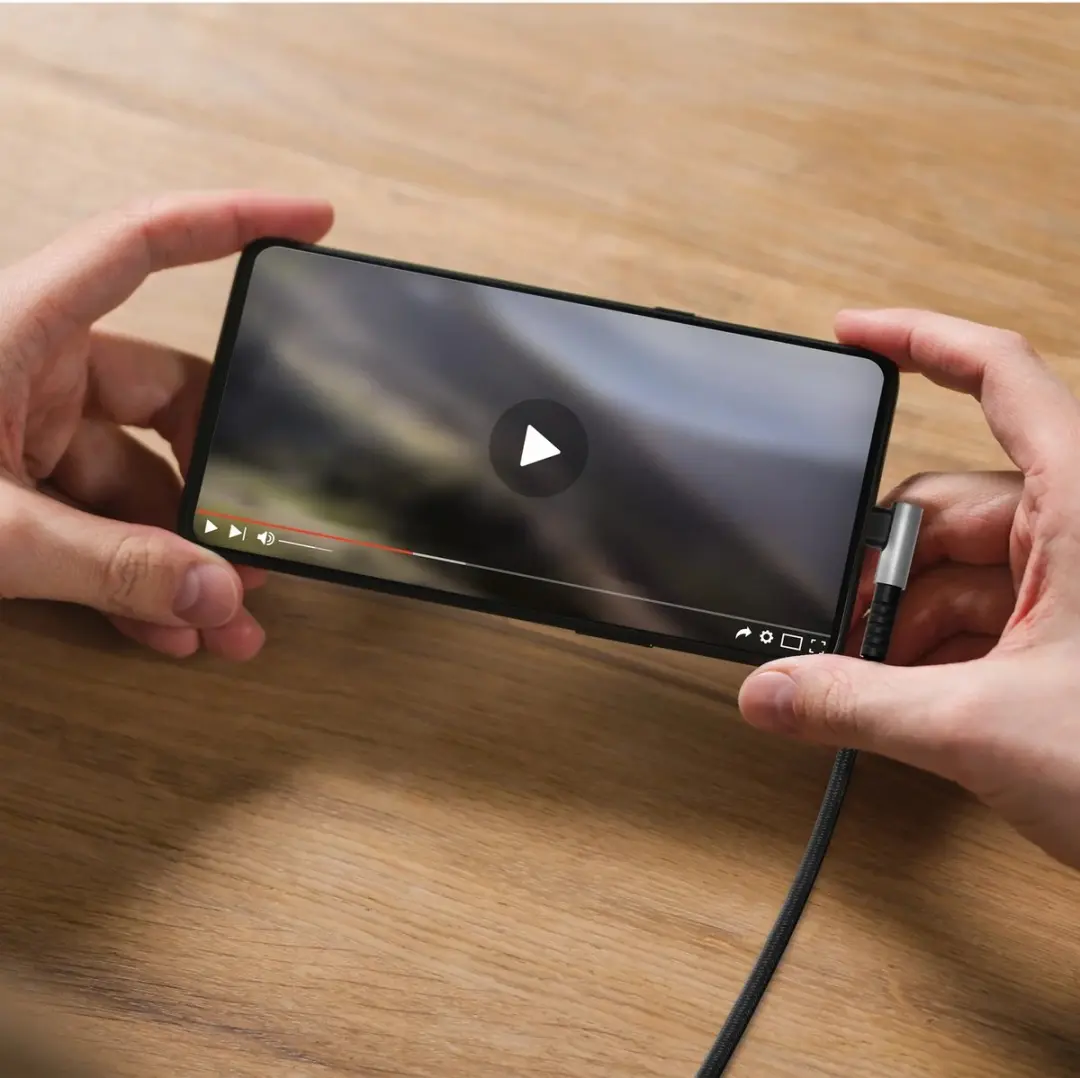 Cygnett USB-C naar Apple Lightning Kabel 1m - Zwart
