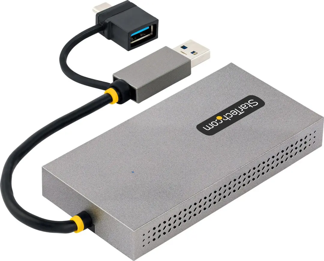 Startech 107B-USB-HDMI USB 3.0 naar HDMI Adapter - Grijs