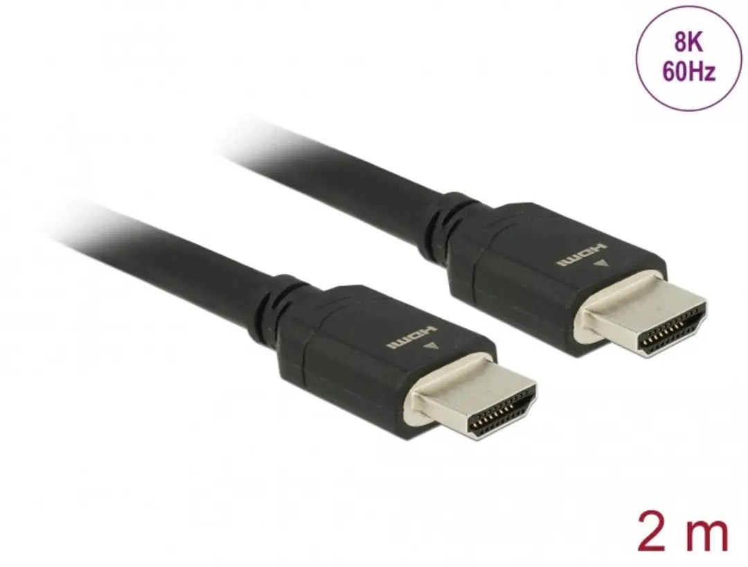 Delock Ultra High Speed HDMI Kabel 48Gbps 8K 60Hz 2m