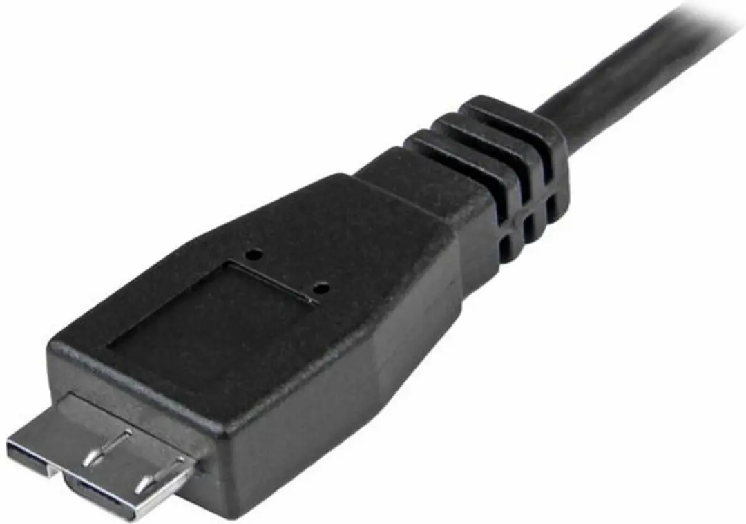 Startech USB31CUB1M USB-C naar Micro-USB Kabel - Zwart