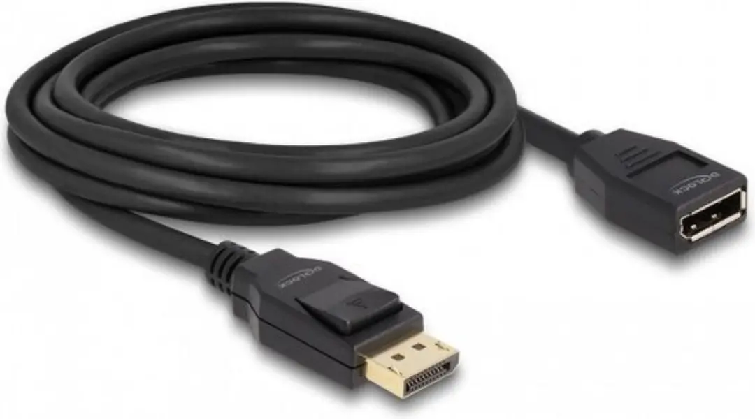 Delock DisplayPort 1.2 Kabel 4K 60Hz 3m - Zwart