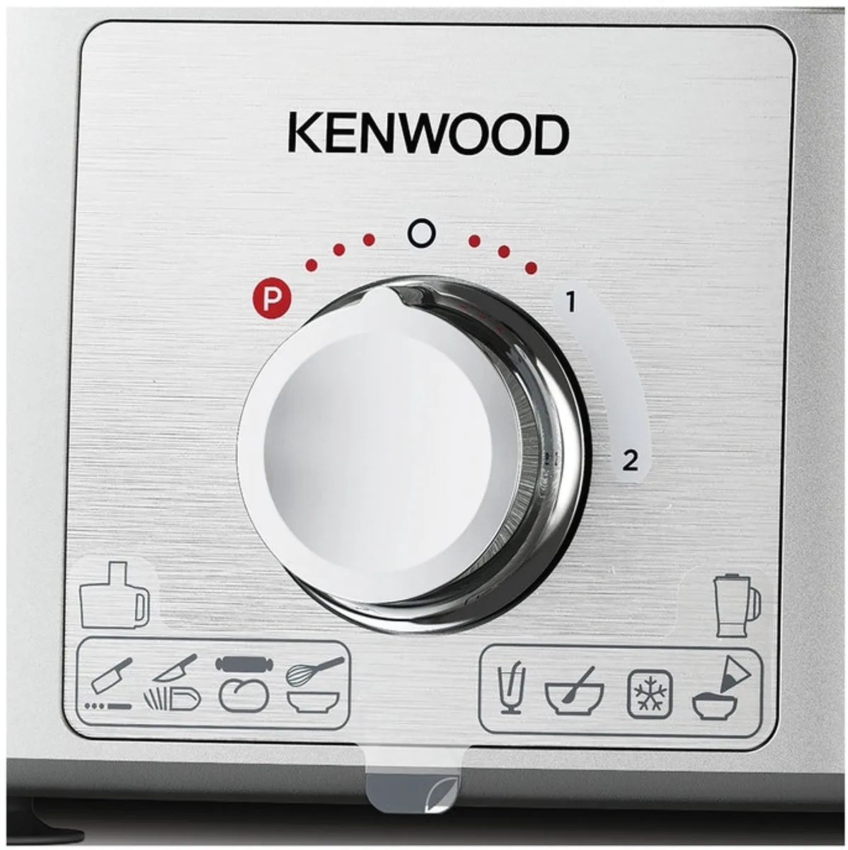 Kenwood MultiPro Express FDP65.820SI Foodprocessor - 1000W - Zilver