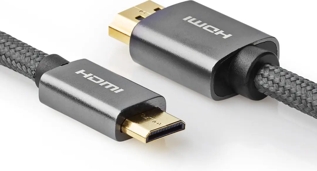 Nedis HDMI-Kabel CVTB34500GY20 4K@60Hz 18Gbps 2m - Antraciet