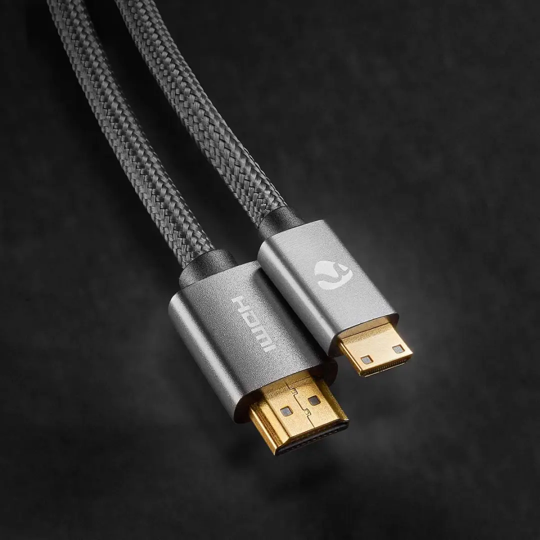 Nedis HDMI-Kabel CVTB34500GY20 4K@60Hz 18Gbps 2m - Antraciet - afbeelding 6 van 6